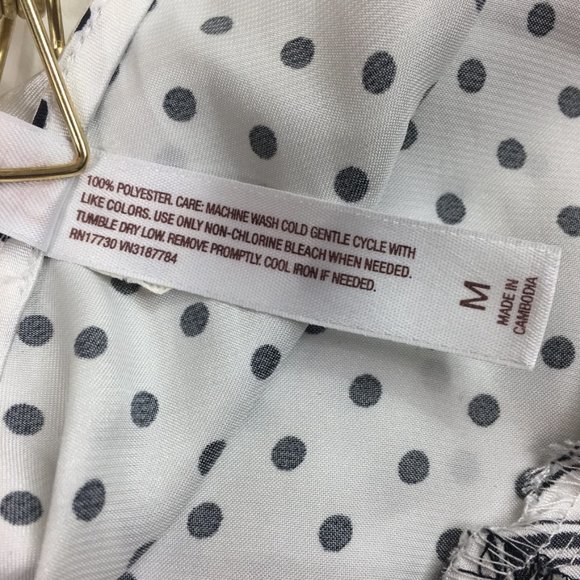 Satin Polka Dot Slip - Picture 6 of 6